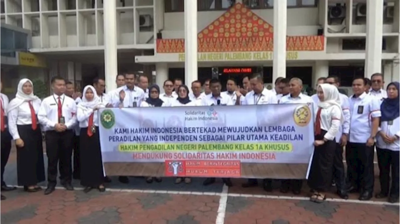 Dukung Aksi IKAHI, Pengadilan Negeri Palembang Tetap Layani Persidangan