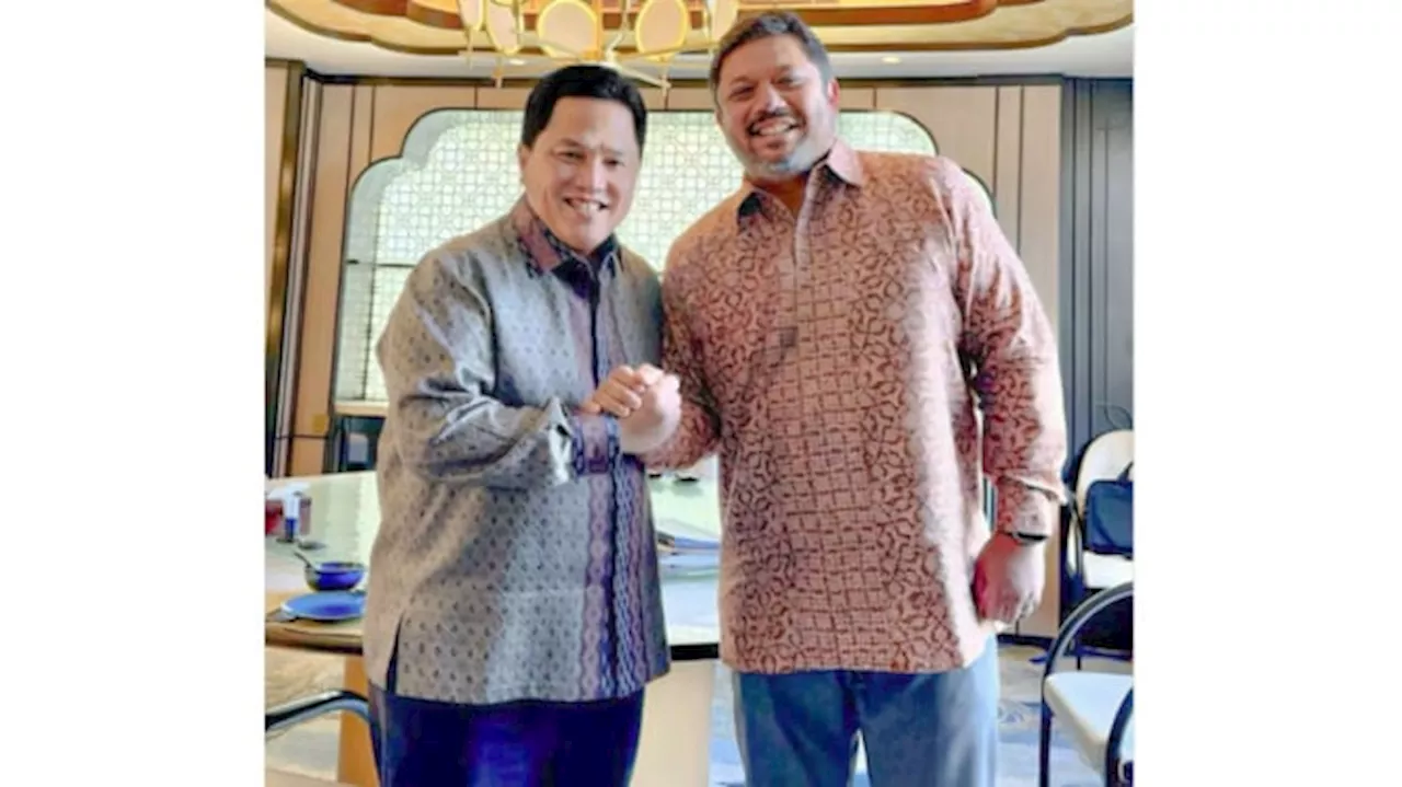 Erick Thohir Bertemu Pemilik Klub Inggris, Bahas Apa?