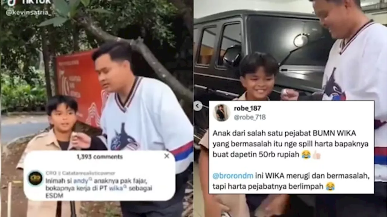 Pamer 5 Mobil Mewah demi Dapat Rp50 Ribu dari Kuis Content Creator, Diduga Anak Pejabat BUMN