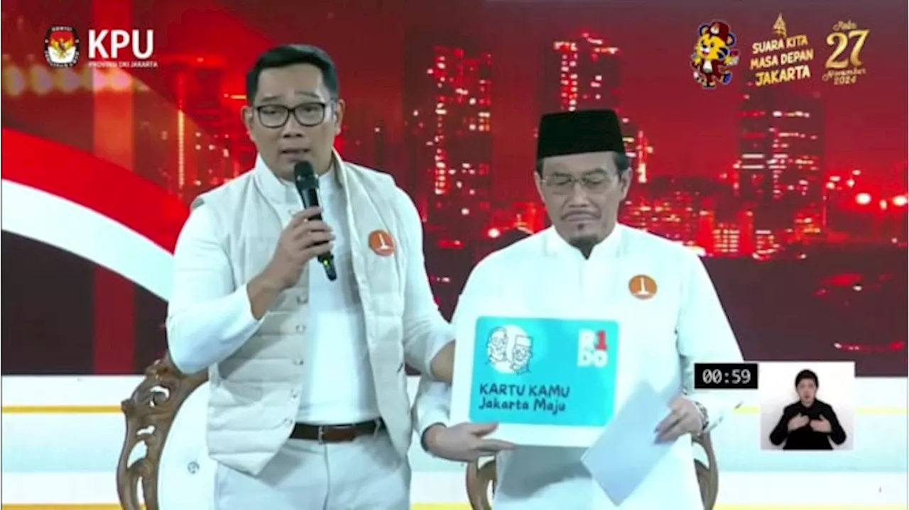 Ridwan Kamil Kenalkan Kartu 'Kamu' untuk Warga Jakarta, Apa Itu?