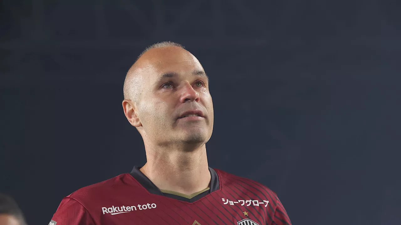 Andrés Iniesta (40) kondigt definitief afscheid als profvoetballer aan