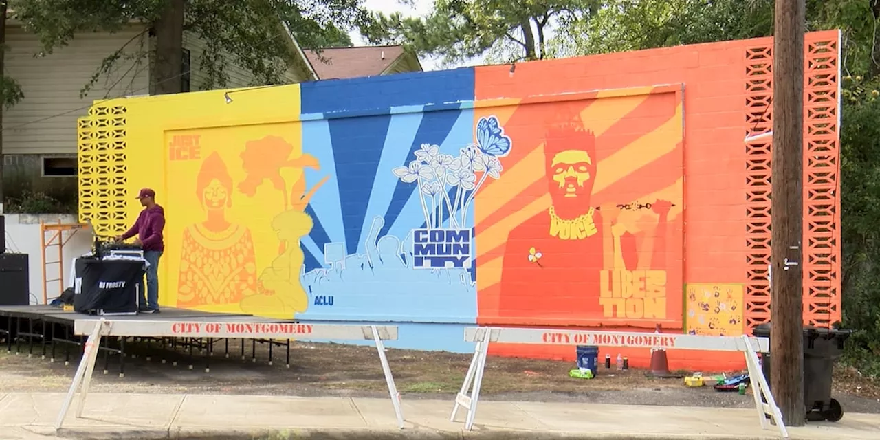 ACLU Alabama uses new mural to encourage voter turnout