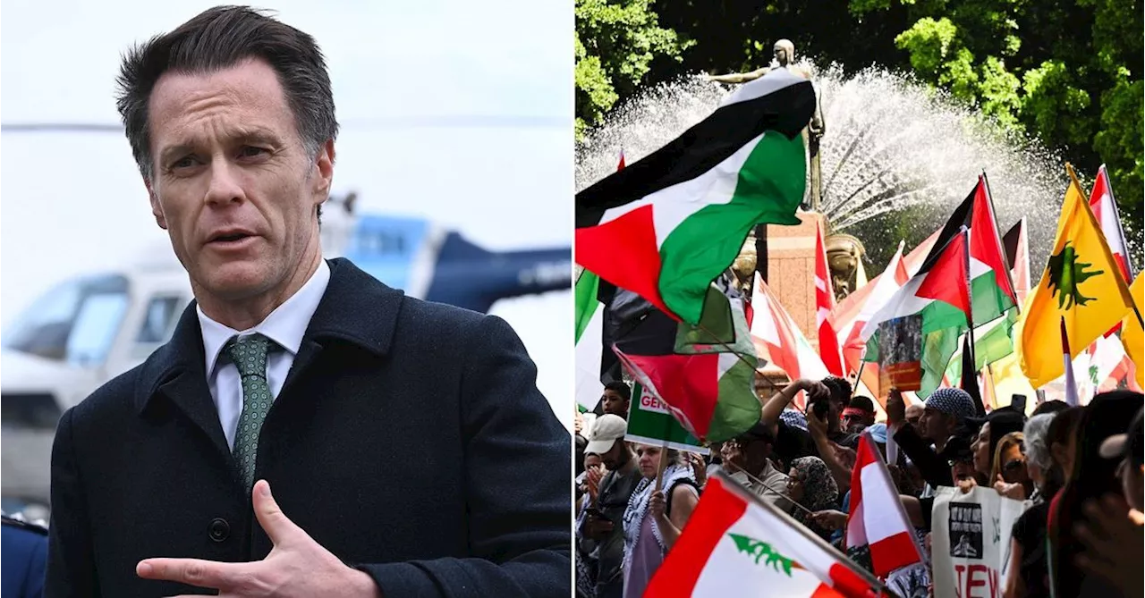 Pro-Palestine advocacy group slams NSW Premier Chris Minns' claim protests are costing taxpayers too much