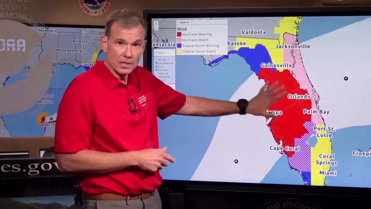 Huracán Milton: El Centro Nacional De Huracanes Pide A Los Ciudadanos ...