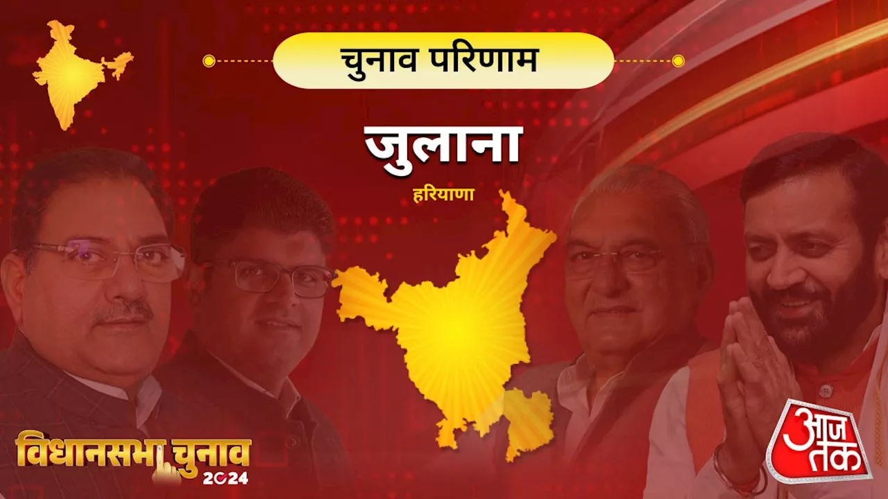 Julana Vidhan Sabha Election Results 2024 Live: Julana सीट पर BJP उम्मीदवार सबसे आगे