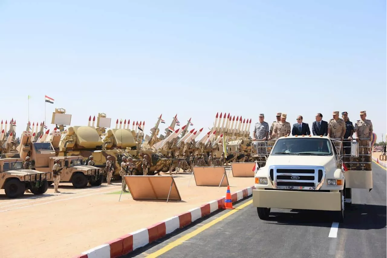 «تفتيش حرب» بحضور السيسي... رسائل للداخل والخارج