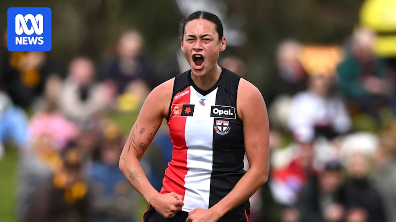 St Kilda defeats GWS Giants in AFLW by 34 points at Frankston Park