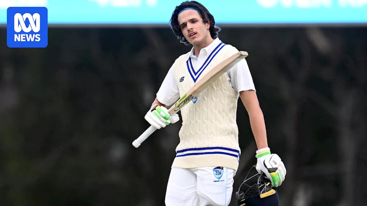 Teen prodigy Sam Konstas hits maiden Sheffield Shield century for NSW