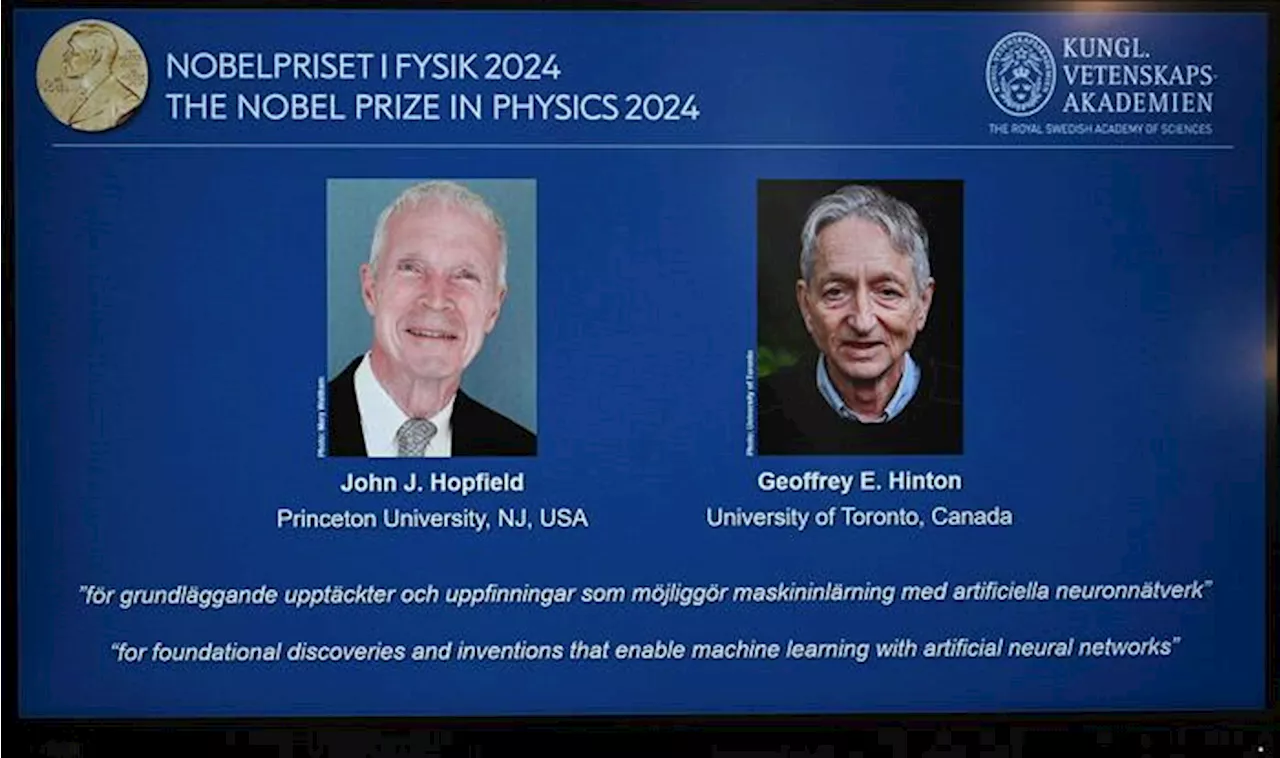 Nobel de Física a los padres de la inteligencia artificial