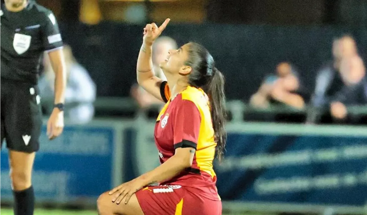 Catalina Usme y Galatasaray recibieron una goleada en Champions