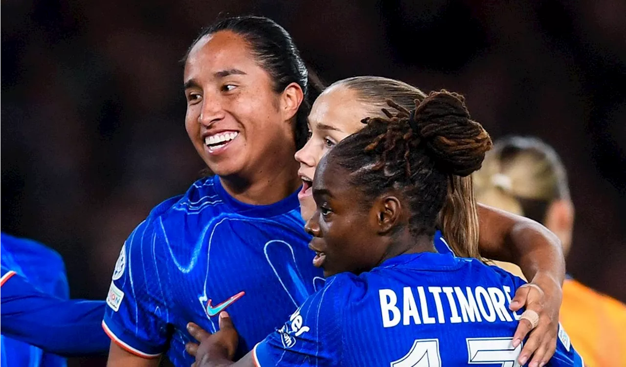 Mayra Ramírez le ganó a Linda Caicedo en Champions: Chelsea 3-2 Madrid