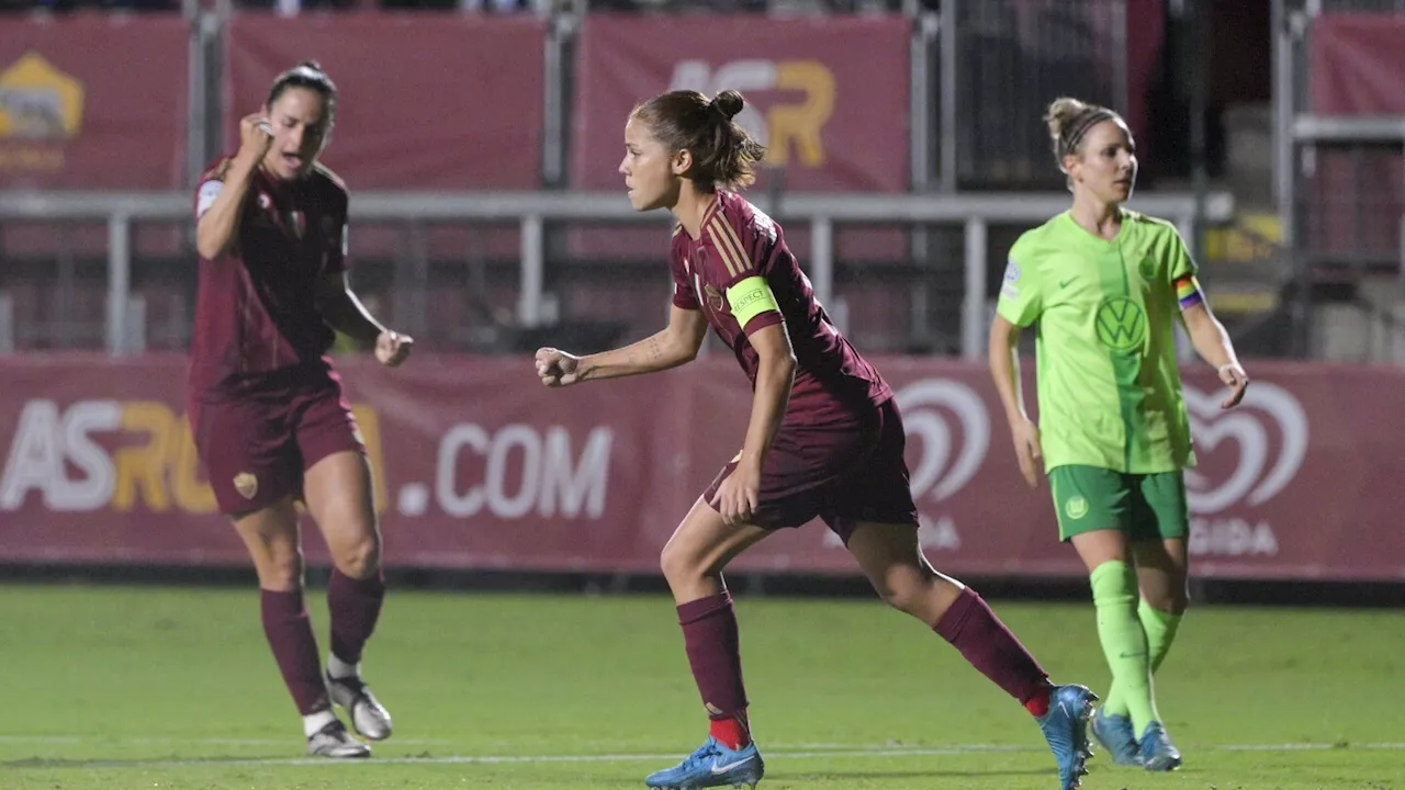 Roma upsets Wolfsburg and Lyon beats Galatasaray as women's Champions League begins