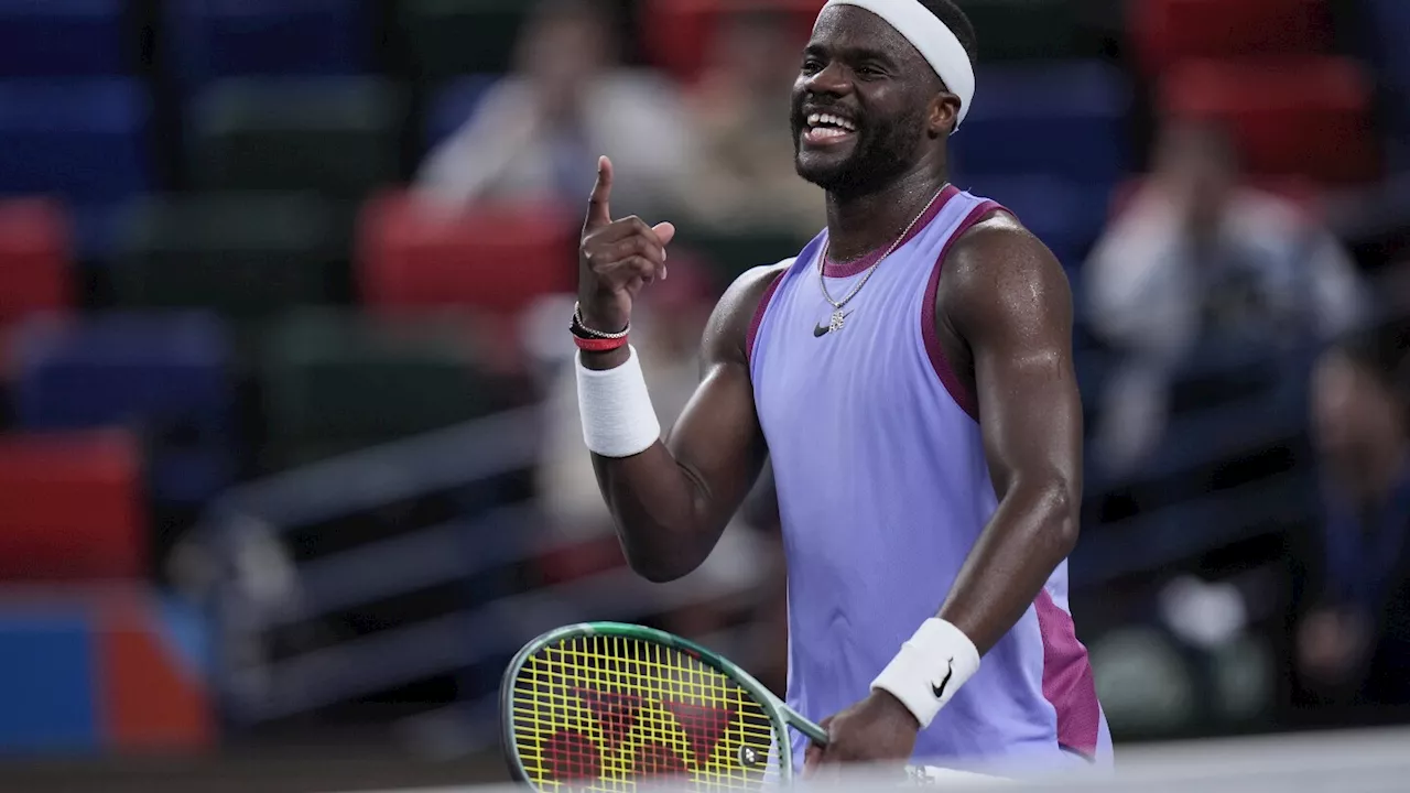 Tennis star Frances Tiafoe aims tirade of expletives at umpire after loss at Shanghai Masters