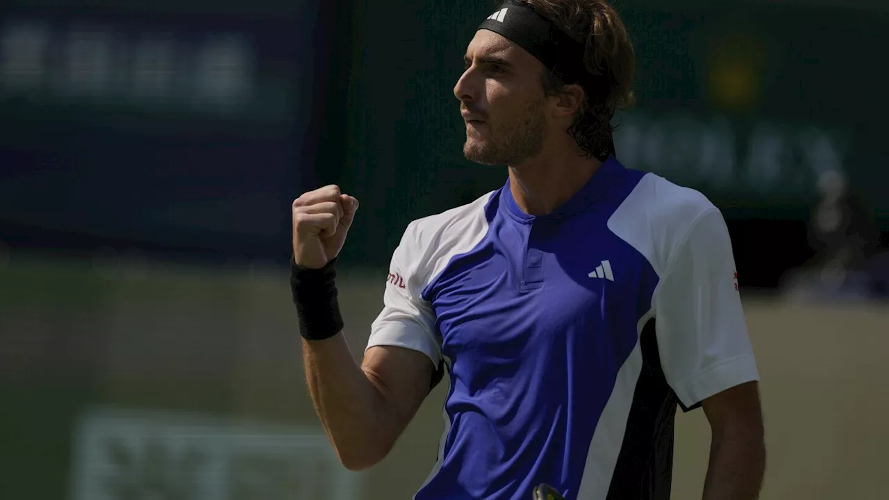 Tsitsipas sets up Medvedev clash in Shanghai Masters