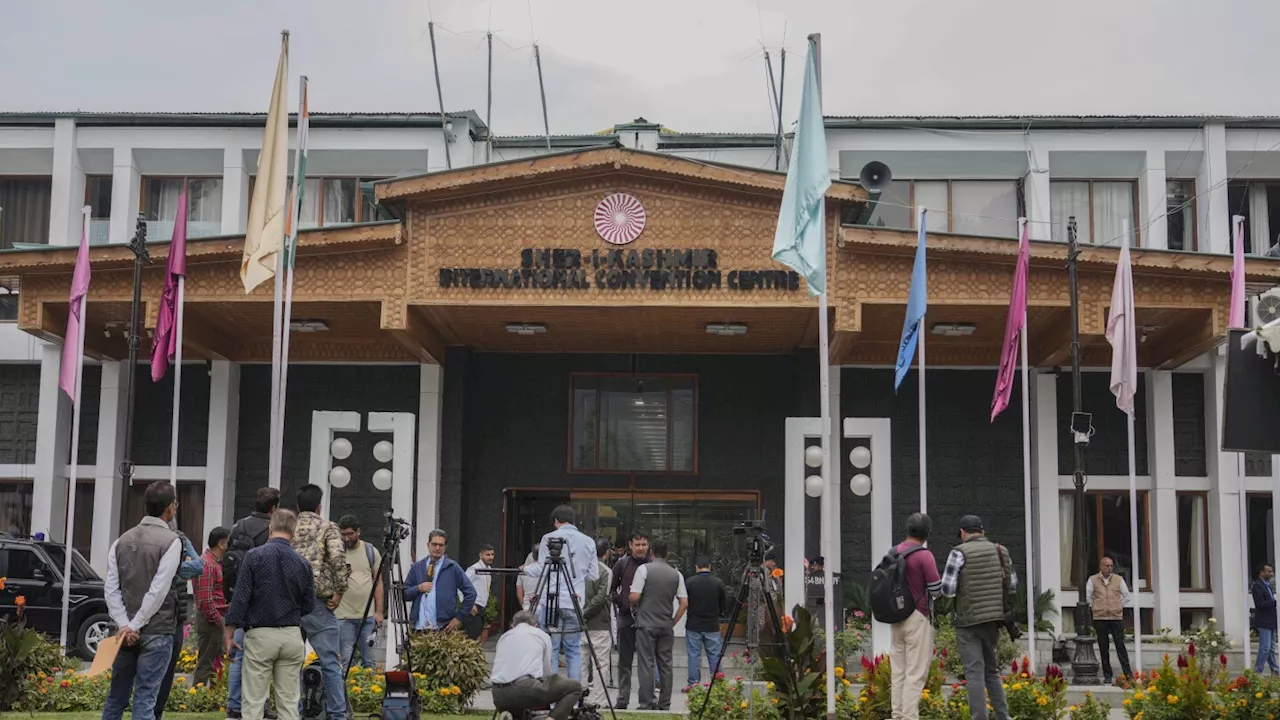 Votes are being counted in the election for a truncated government in Indian-controlled Kashmir