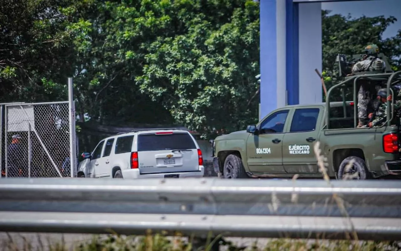 Llega García Harfuch a Sinaloa en medio de un dispositivo de seguridad por aire y tierra