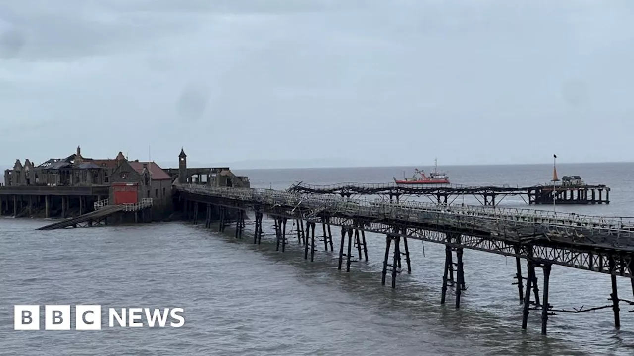 Weston-super-Mare: Historic Birnbeck Pier restoration begins