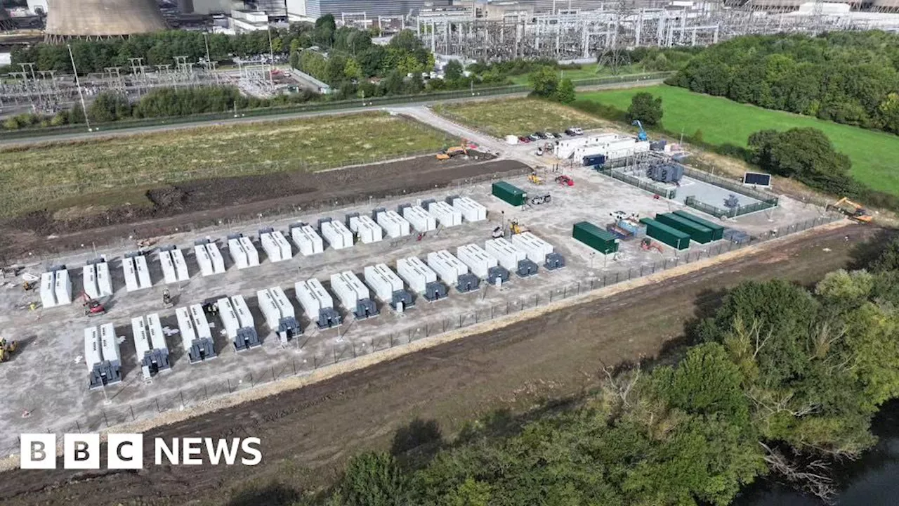 Drax: UK's largest battery energy storage site goes live