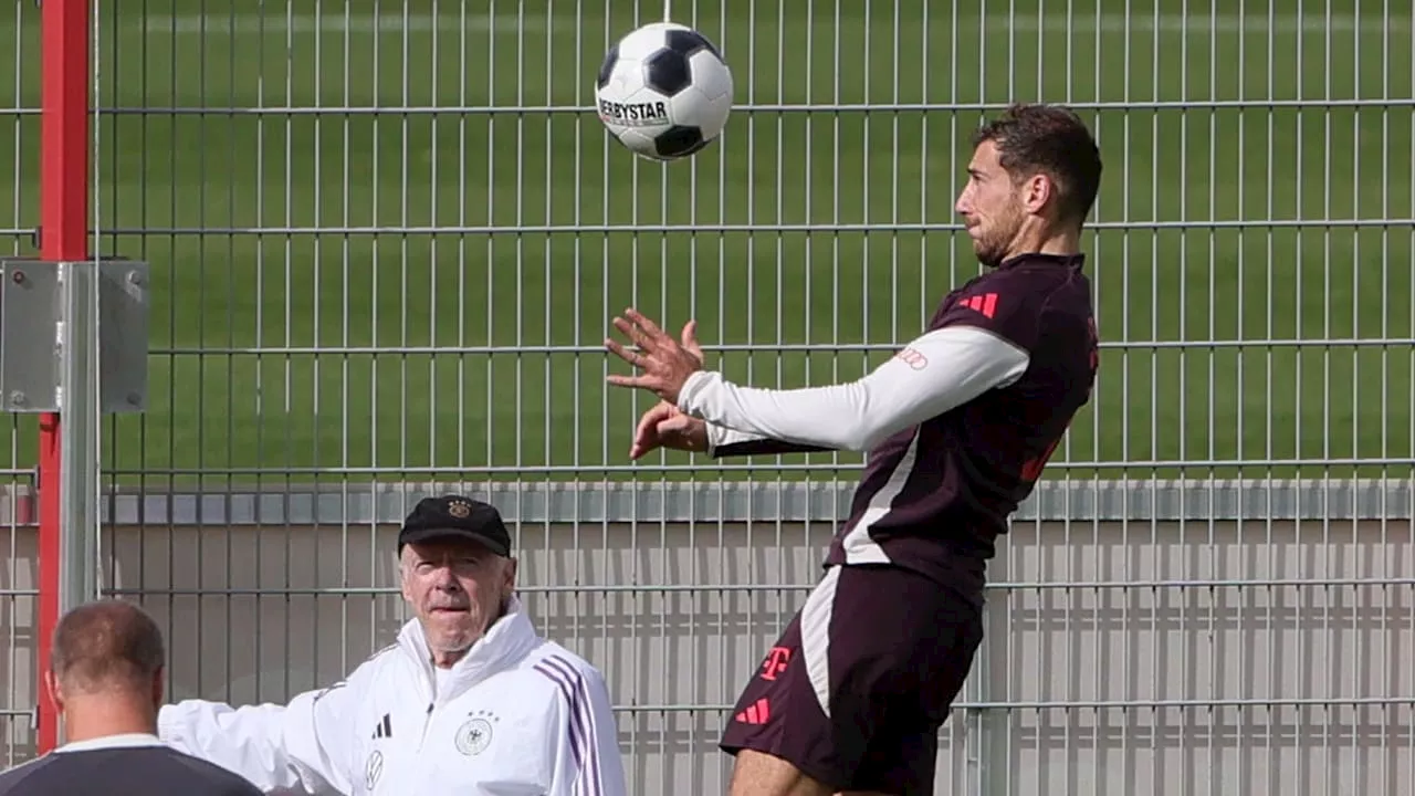 FC Bayern: Gerland-Aktion beim Training – Sané und Goretzka lachten sich schlapp!