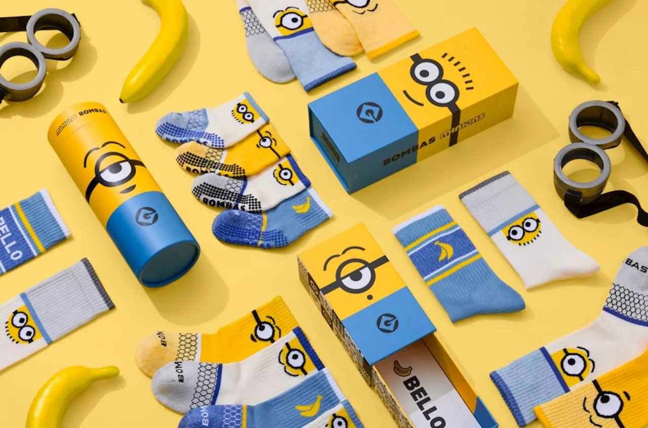 Bombas x Minions Sock Collection: Buy One, Donate One Automatically