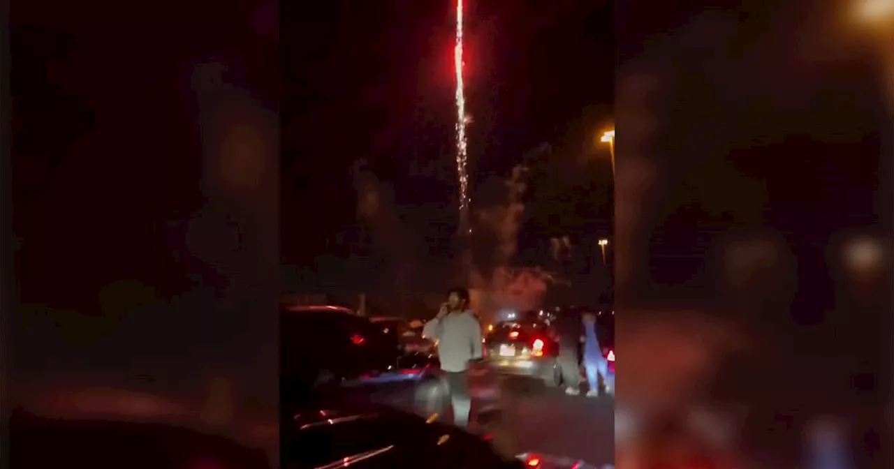 Anger after people shut down the 401 in Toronto to shoot fireworks and do burnouts