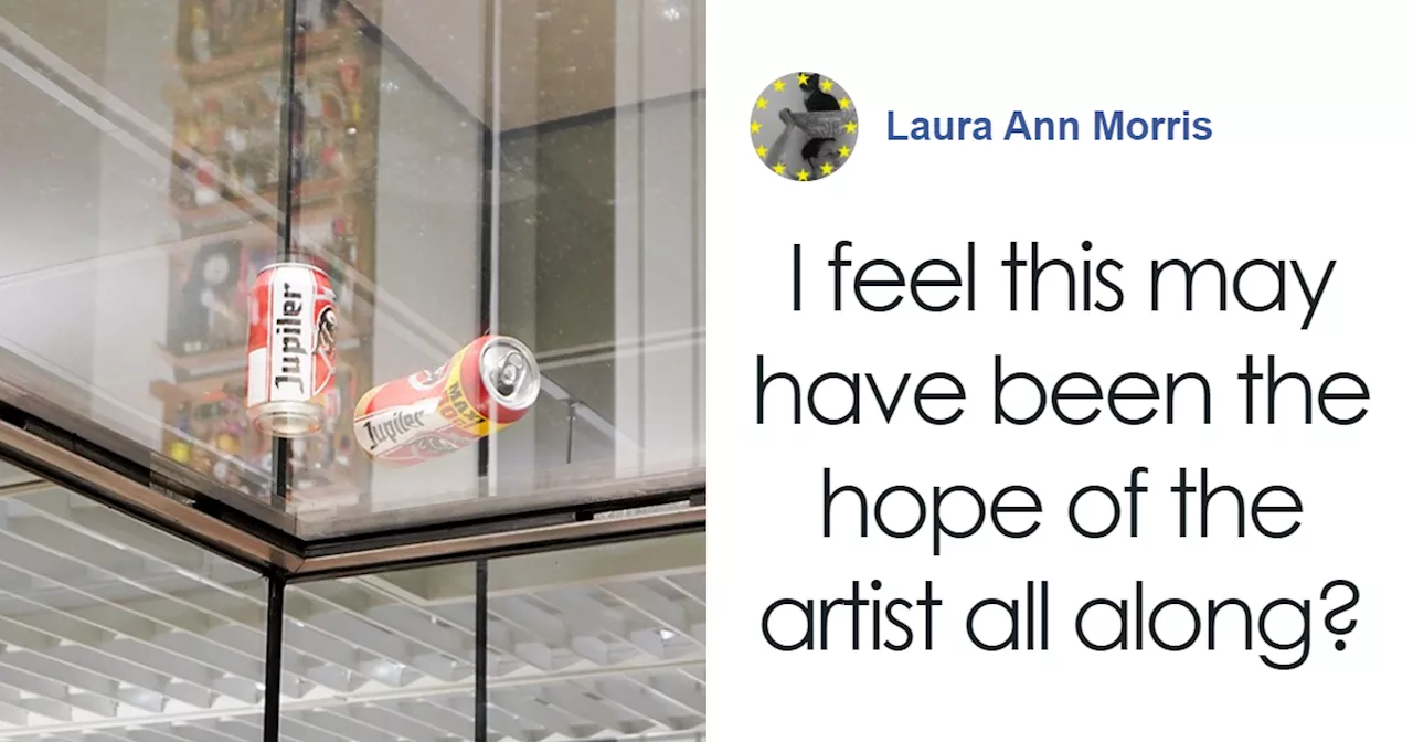 Beer Can Artwork Accidentally Thrown In Bin By Museum Worker, People Praise Museum's Reaction