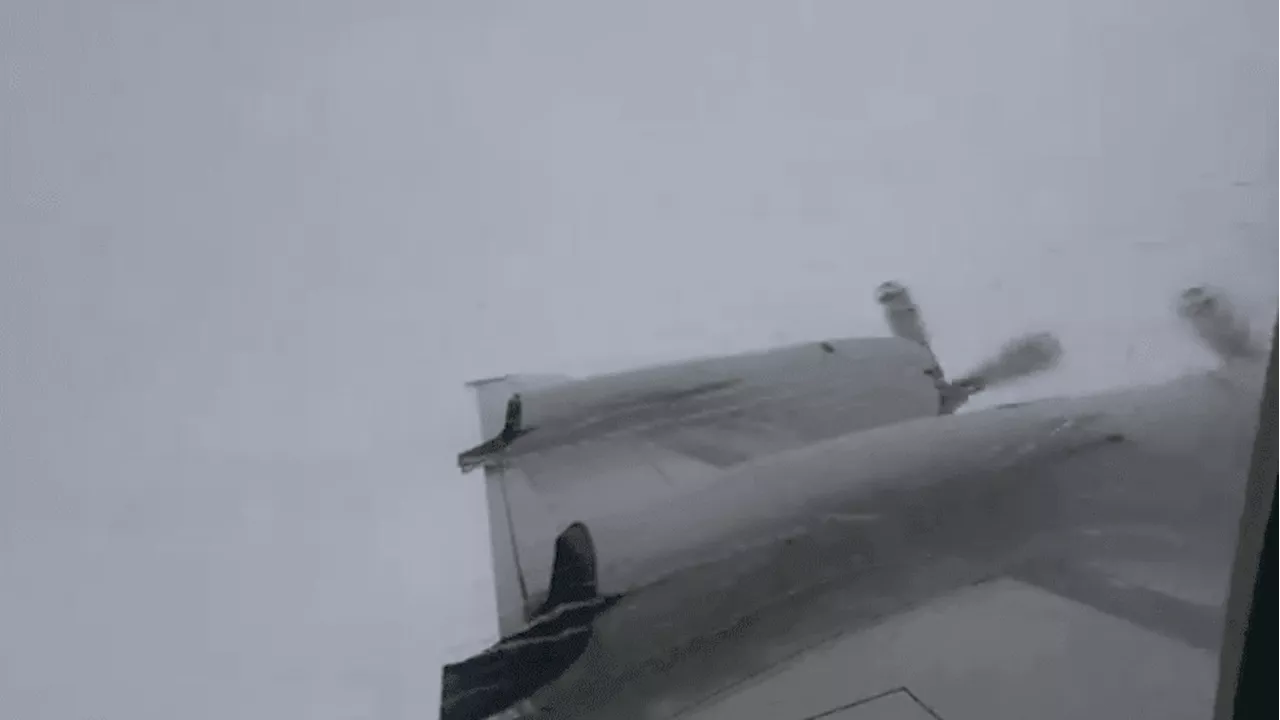 VIDEO: Hurricane Hunters battle severe turbulence inside Category 4 Milton