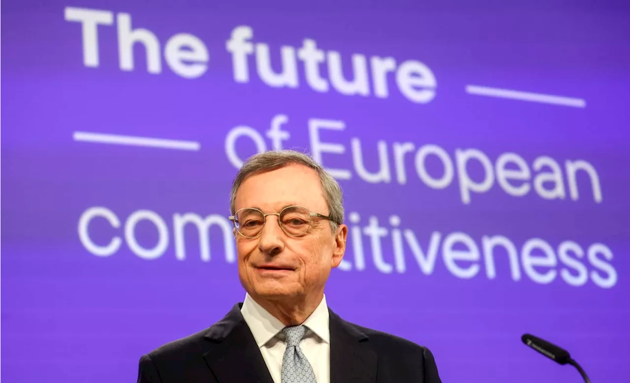 Draghi fija un objetivo de inversión de 800 mil millones de euros anuales para Europa