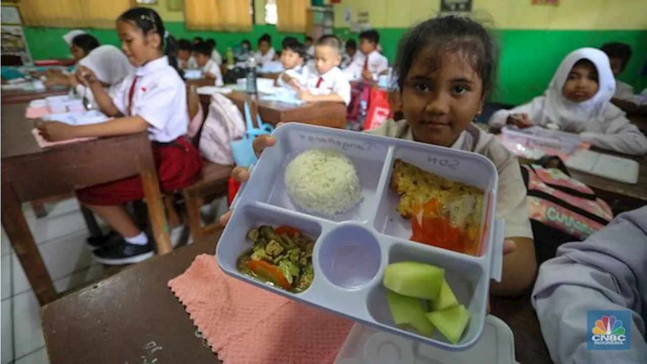 Bagi-bagi Makan Gratis, Badan Gizi Nasional Cairkan Rp1,2 T/Hari