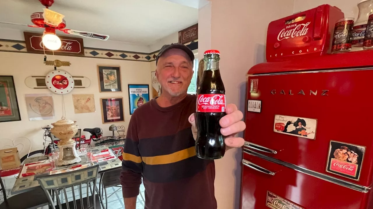 From spoons to vending machines, check out this Gatineau's man Coca-Cola collection