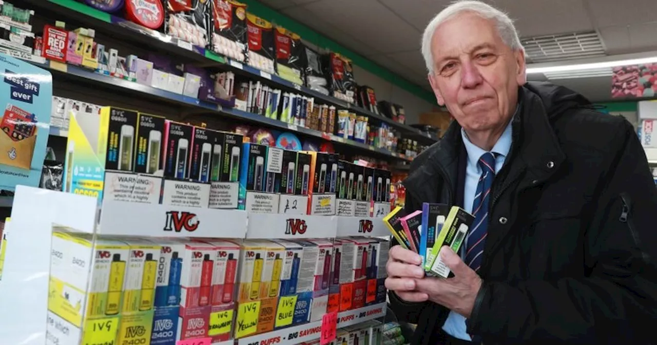 South Lanarkshire councillor 'disappointed' at retailers on vapes sales