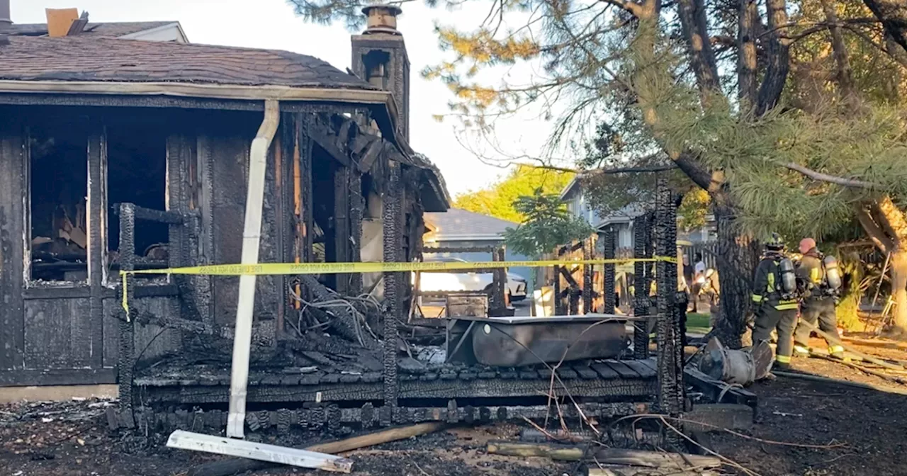 2 homes damaged in separate Arapahoe County fires