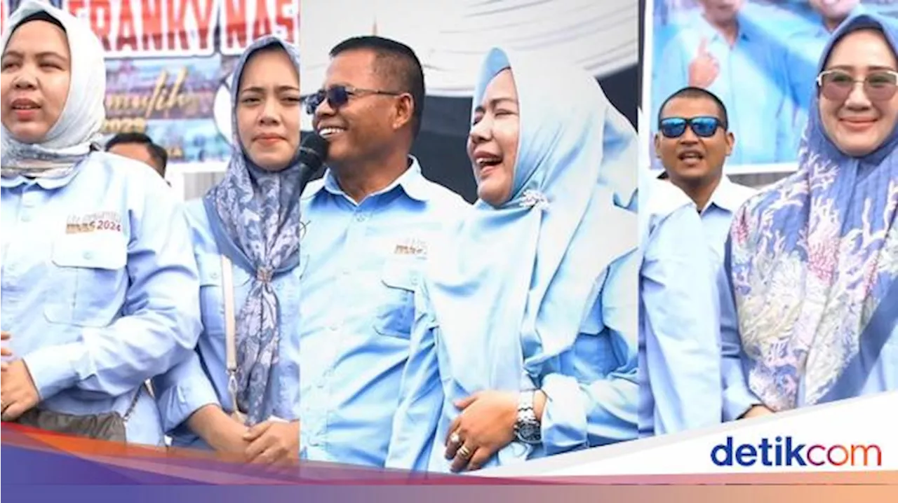 Heboh Cawako Prabumulih Kenalkan 4 Istri Saat Kampanye