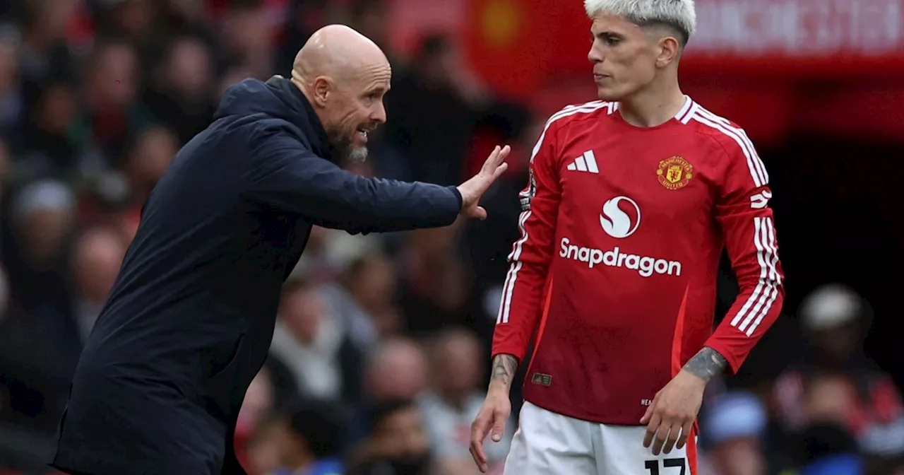 Por qué la lesión de Garnacho expuso más a Ten Hag en el Manchester United