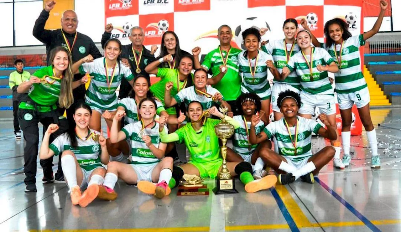 Selección Antioquia femenina sub-20 celebra décimo título en el Torneo Nacional de Fútbol Sala Fifa