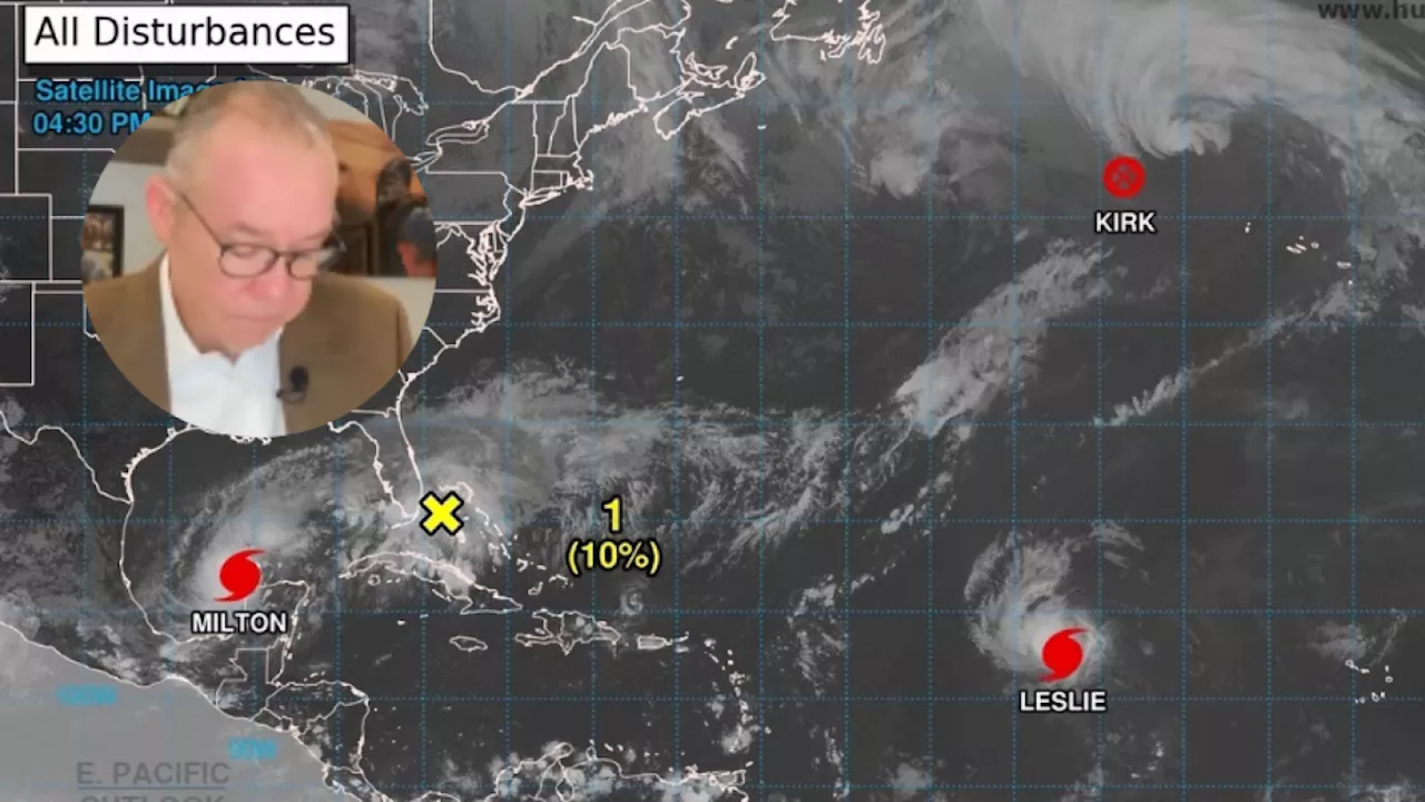 Huracán Milton: reconocido meteorólogo llora al describir la fuerza del ‘monstruo’ categoría 5 que pasará por México rumbo a la Florida