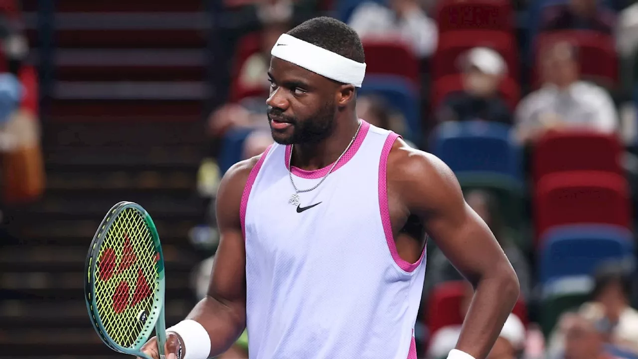 Frances Tiafoe curses out chair umpire over violation at Shanghai Masters