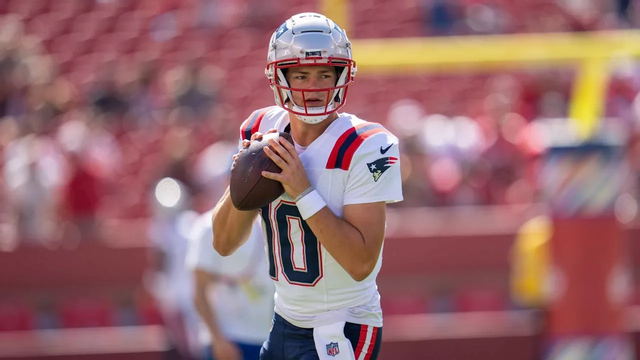 Source: Patriots plan to start rookie QB Drake Maye against Texans