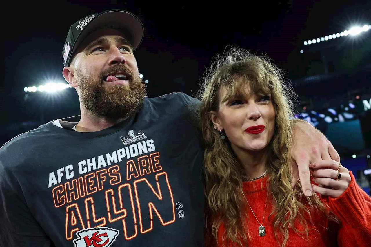 ESPN announcer called out by cohost for implying Taylor Swift and Travis Kelce are married: 'I’m in trouble'