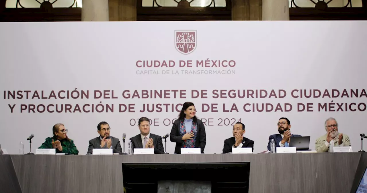 ¿Quién es quién en el gabinete de Seguridad de Clara Brugada?