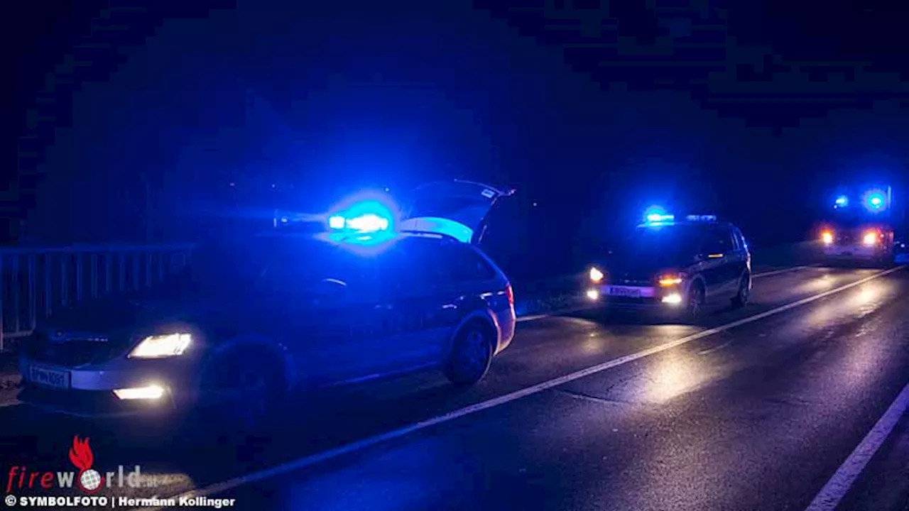 Fußgänger stirbt bei Unfall mit Transporter in Unterneukirchen