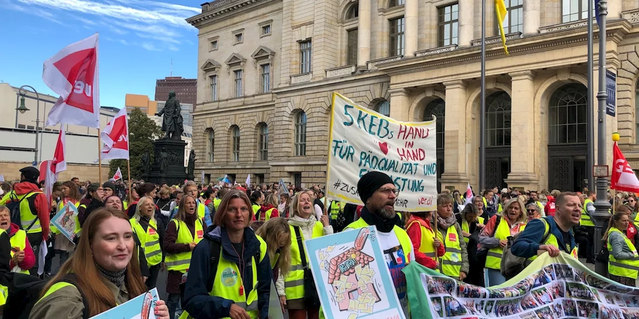 Warnstreik im Ticker: Warnstreiks zu Tarifverhandlungen für öffentliche Banken