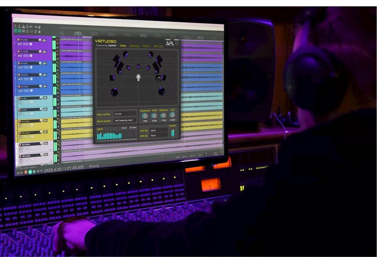 Mix And Monitor Immersive Audio On Headphones With APL Virtuoso
