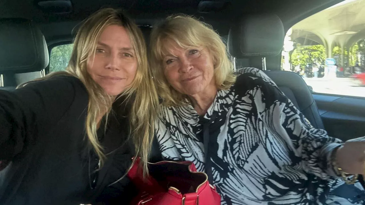 Heidi Klum: Ungeschminktes Mama-Tochter-Selfie begeistert im Netz