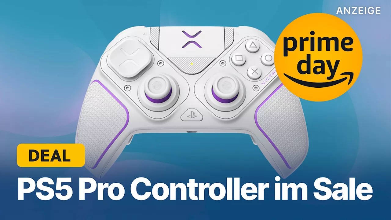 PS5 Pro Controller im Prime Day-Angebot: Weit günstiger als der DualSense Edge und trotzdem in vielem besser!