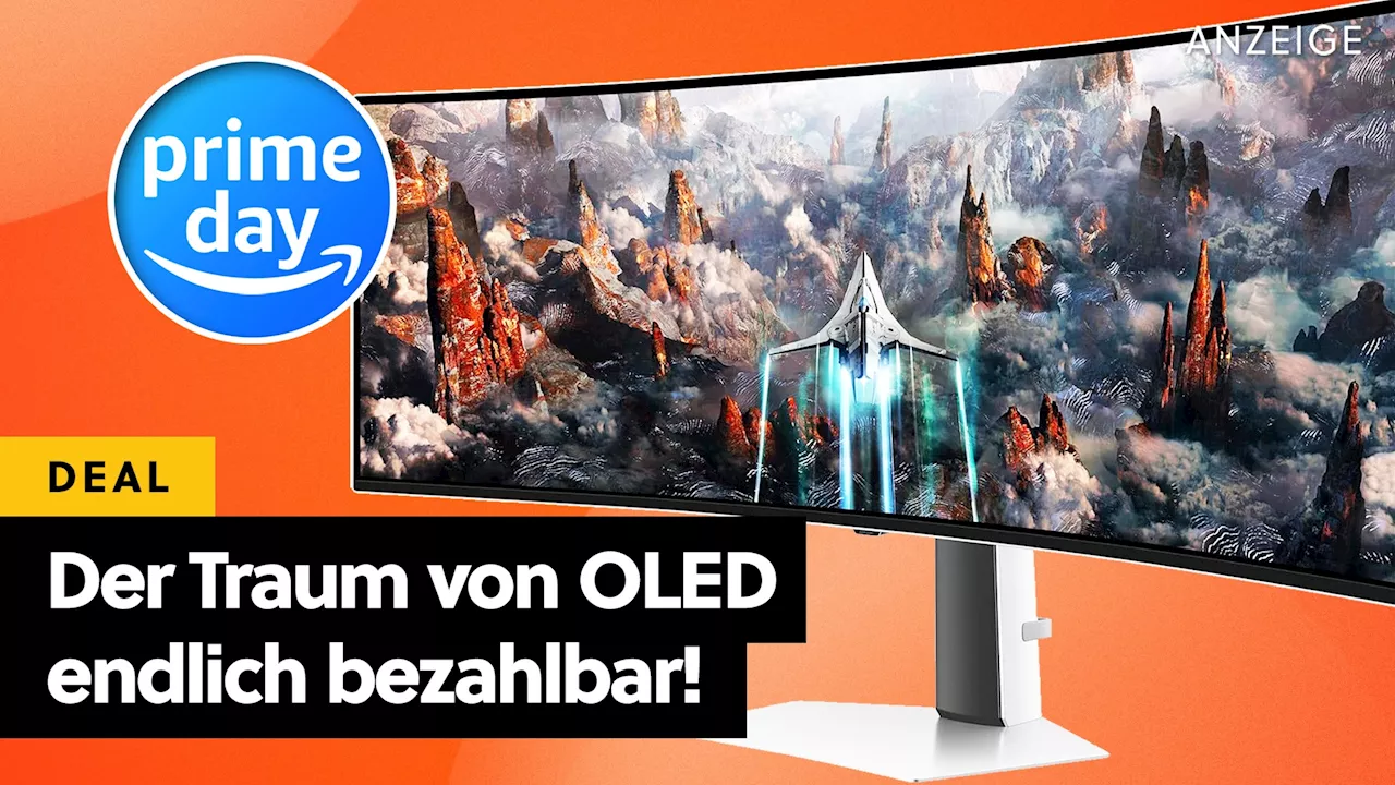 Ultrawide, ultrariesig, ultragünstig: Einer der besten OLED-Monitore günstig wie nie am Prime Day!