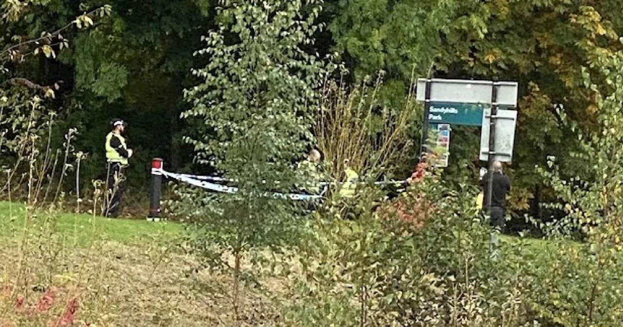 Glasgow east end park sealed off after man 'attacked' with weapon