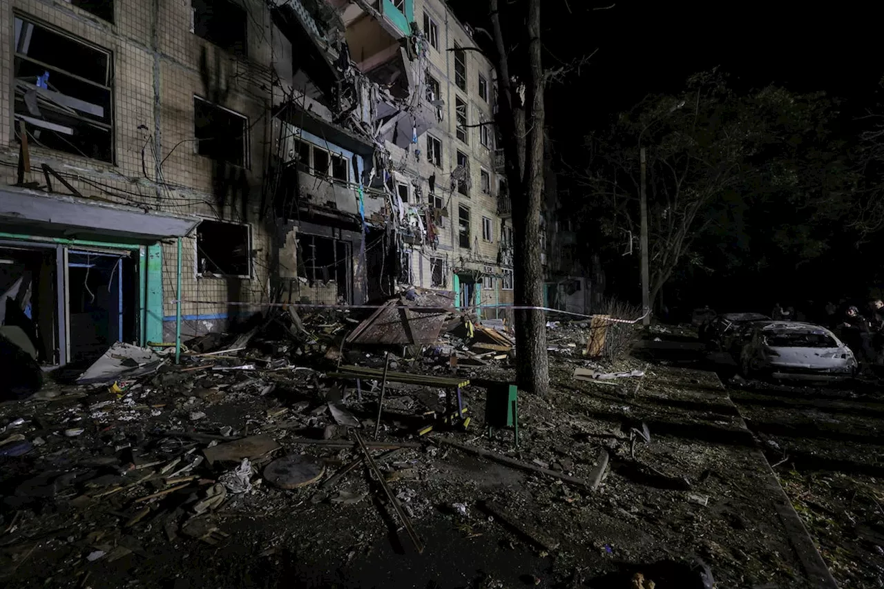 Russian attack on Ukrainian city of Kharkiv injures at least 21, officials say