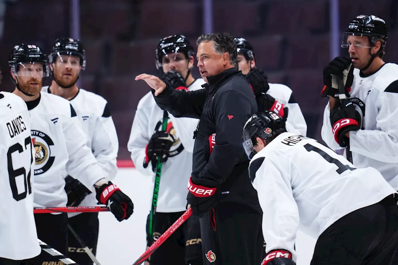 Expectations higher for Senators this season under new coach Travis Green