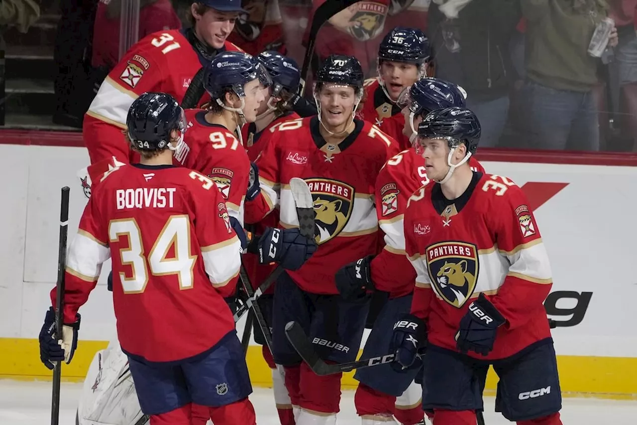 Florida Panthers cancel public championship ring ceremony, citing concerns over Hurricane Milton